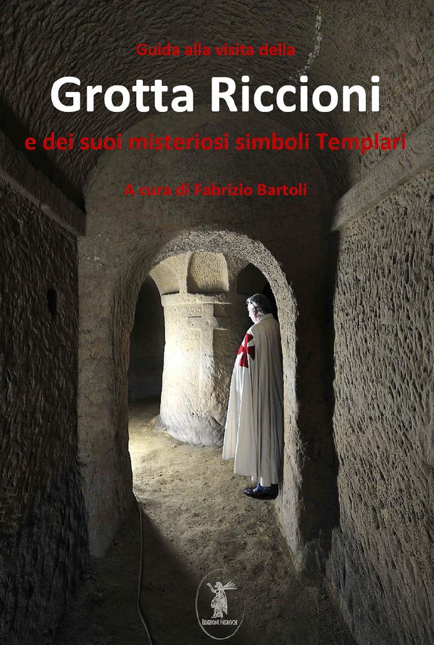 Copertina guida alla visita della grotta Riccione di Fabrizio Bartoli