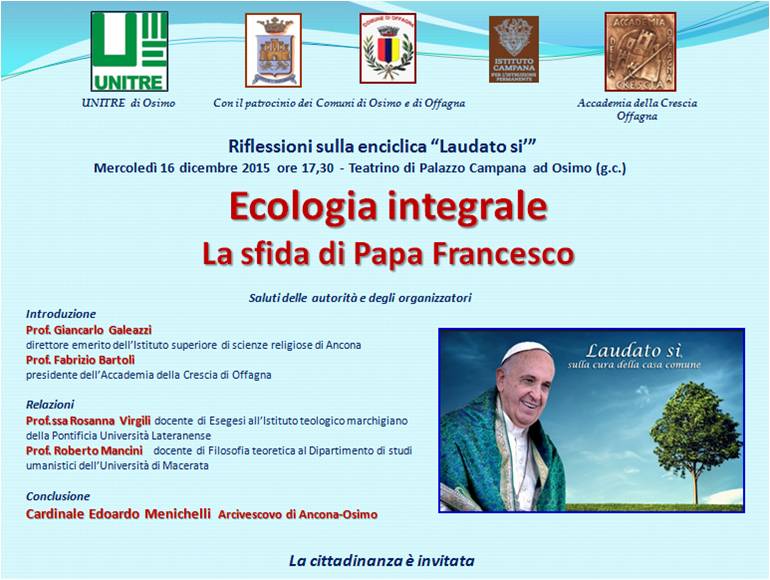 Conferenza ecologia integrale