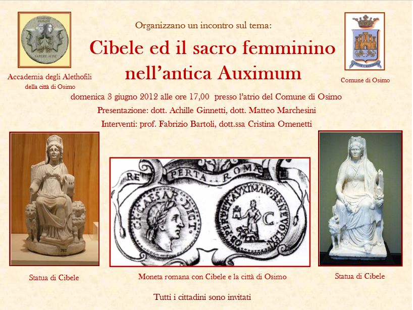 Conferenza Cibele ed il sacro femminino 