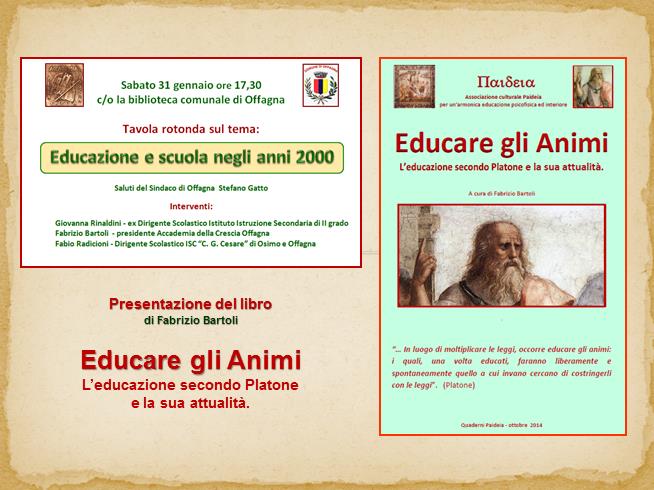 conferenza educare gli animi