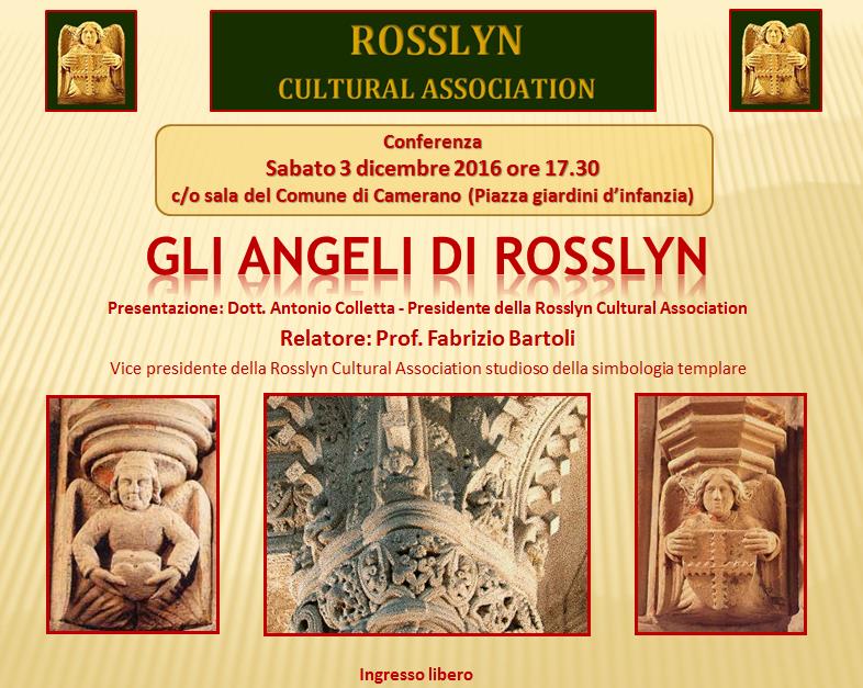 Conferenza gli angeli di Rosslyn