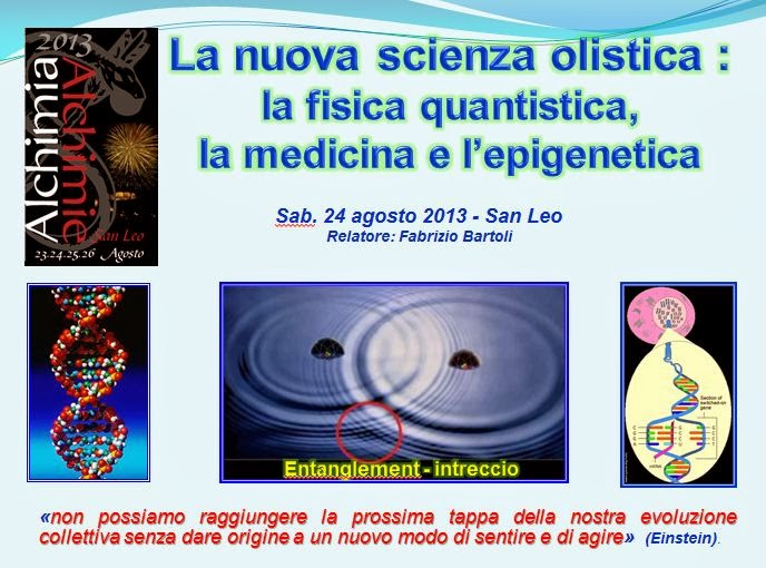 Conferenza la nuova scienza olistica 