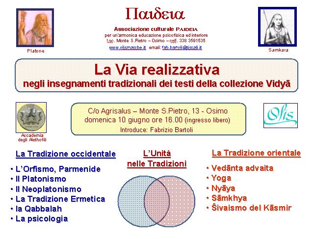 Conferenza la via realizzativa 