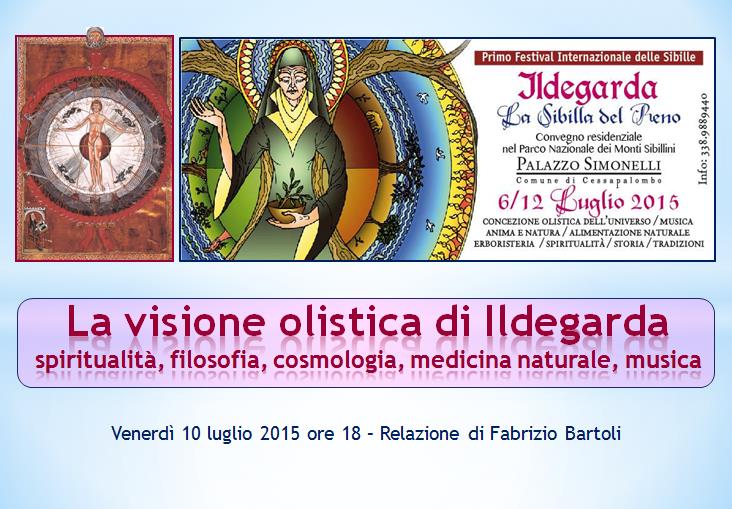 Conferenza la visione olistica di ildegarda