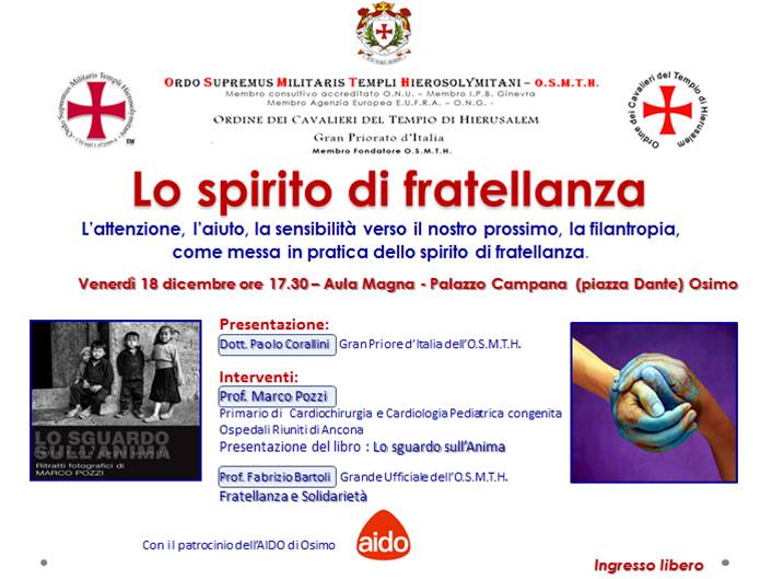Conferenza spirito di fratellanza