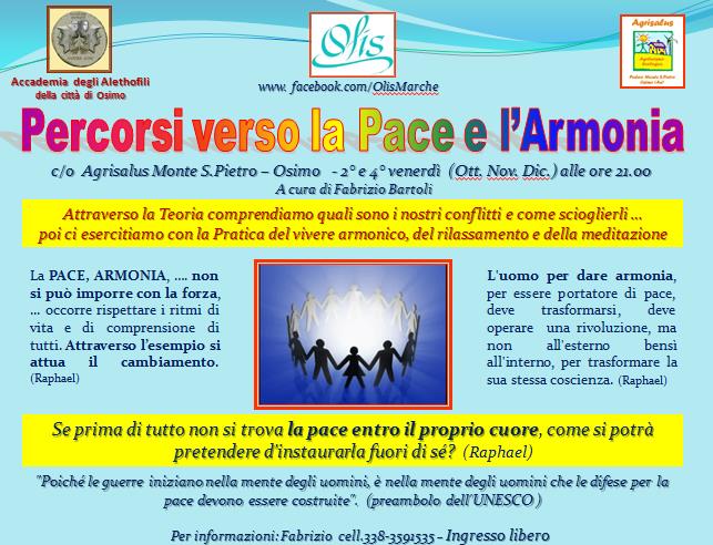 Conferenza percorsi verso la pace e l'armonia 