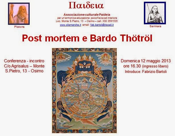 Conferenza post mortem e bardo thotrol