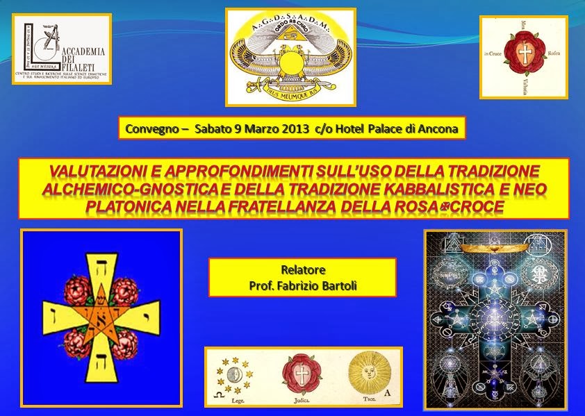 Conferenza Valutazioni e approfondimenti sull'uso della Tradizione alchemico-gnostica e della Tradizione Kabbalistica 