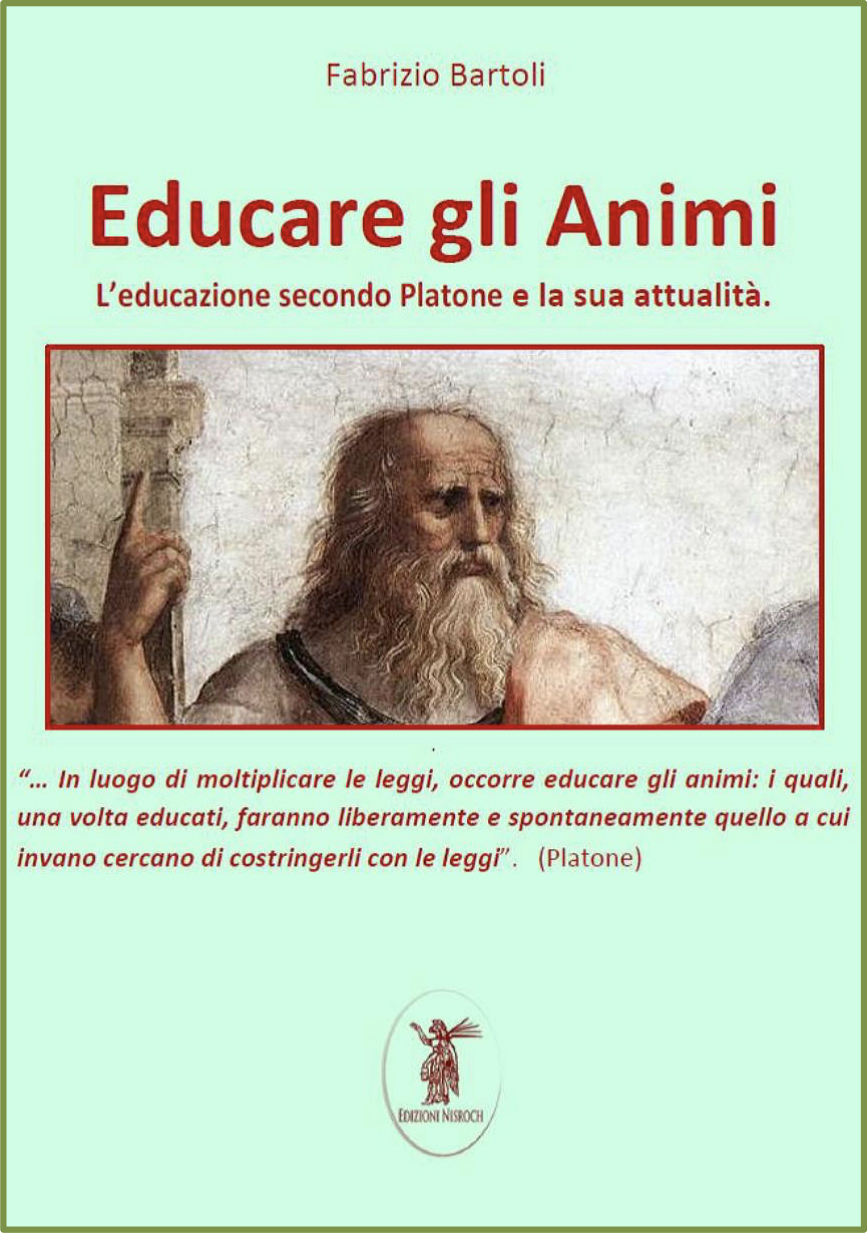 Copertina educare gli animi di Fabrizio Bartoli