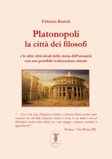 Copertina Platonopoli la città dei filosofi di Fabrizio Bartoli
