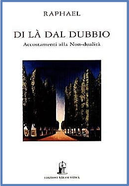 Copertina del libro al di là dal dubbio di Raphael