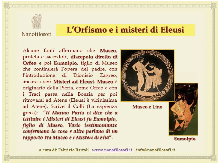 post per tradizione orfica