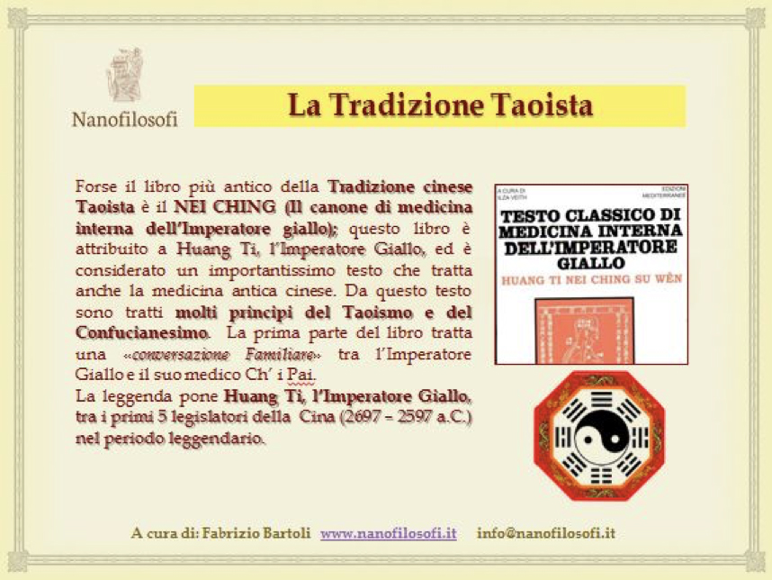 Post per tradizione taoista