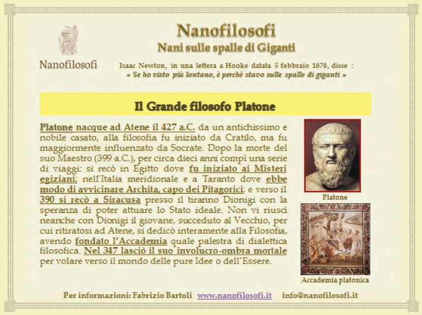 post tradizione platonica