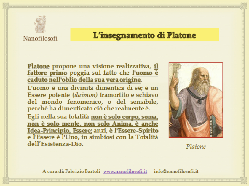 post tradizione platonica