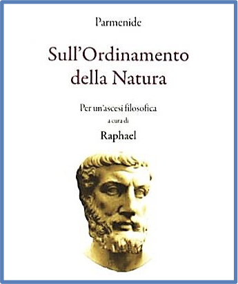 Copertina del libro sull'ordinamento della natura di Raphael
